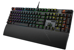 ASUS ROG Strix Scope II X tipkovnica, ROG NX Snow V2, PBT, RGB, USB, US, črna (90MP03XF-BKUA20)