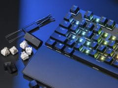 ASUS ROG Strix Scope II X tipkovnica, ROG NX Snow V2, PBT, RGB, USB, US, črna (90MP03XF-BKUA20)
