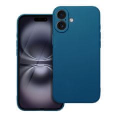 OEM MATT etui za IPHONE 16 Plus, modra