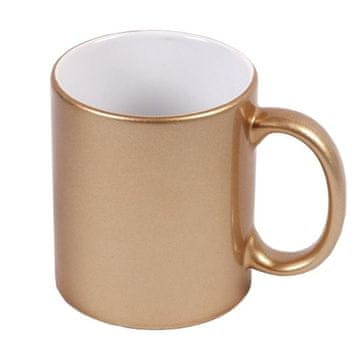 Vrč za tiskanje - 330 ml, kovinsko zlat