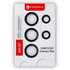 FORCELL Forcell Premium kaljeno steklo za fotoaparat - za Samsung Galaxy S23 Ultra Zeleno