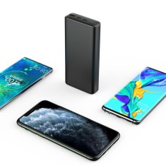 VEGER VEGER powerbank 20000 mAh PD QC3.0 5A 100W T100 (W2032C-100) črn
