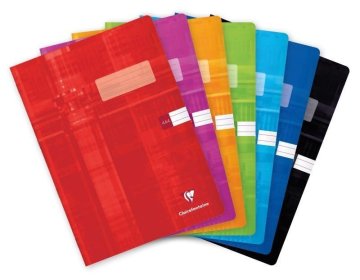 Zapisnik Clairefontaine št. 444, A4, 40 listov, podložen