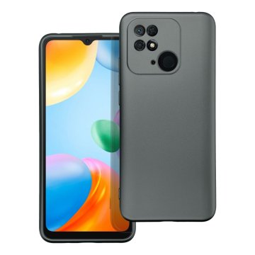 OEM METALLIC etui za XIAOMI Redmi 10C, siv