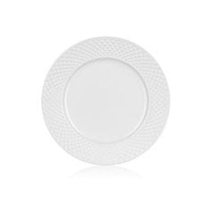 Krožniki Banquet Diam.Line-beli,20,2 cm,komplet 6