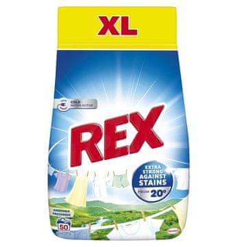 Pralni prašek Rex - amazonska svežina, 50 odmerkov