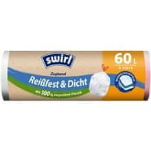 Swirl Vreče za smeti - zložljive, 60 l, 8 kosov