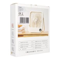 OEM Ventilator / namizni ventilator z nastavljivo podstavkom W30 bel