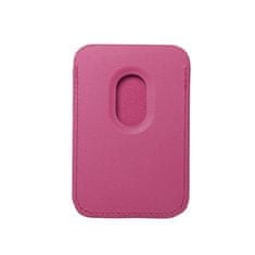 OEM Magnetni denarnik za kartice LEATHER MAG WALLET, združljiv z MagSafe, roza