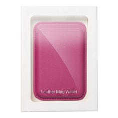 OEM Magnetni denarnik za kartice LEATHER MAG WALLET, združljiv z MagSafe, roza