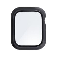 BESTSUIT Zaščitni etui z steklom Bestsuit Flexible za Apple Watch serije 7/8/9-41 mm – grafitno siv