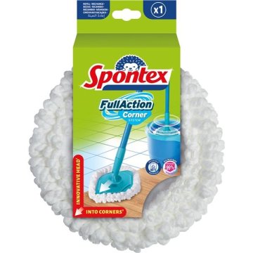 Nadomestni mop Spontex - sistem Full Action Corner