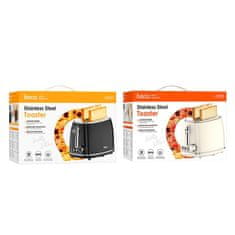 Hoco Toster Hoco v retro slogu 850 W HE50 črn