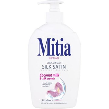 Mitia tekoče milo - svileni saten, 500 ml