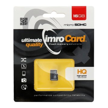 IMRO IMRO pomnilniška kartica microSD 16 GB 100 MB/s razred 10 UHS I