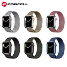 FORCELL Forcell F-Design FA03 magnetni jekleni pasek za Apple Watch, 38/40/41 mm, zlati