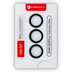FORCELL Forcell Premium kaljeno steklo za fotoaparat - za Samsung Galaxy S25 Plus Lodowy Niebieski