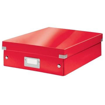 Click & Store Leitz WOW Box - M, rdeča