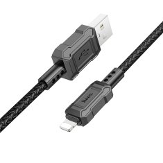 Hoco USB kabel A na Lightning Hoco 2,4A 1 m X94 črn