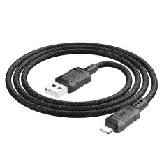 Hoco USB kabel A na Lightning Hoco 2,4A 1 m X94 črn
