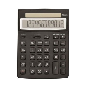 MAUL Namizni kalkulator ECO 950 -10 mest, črn