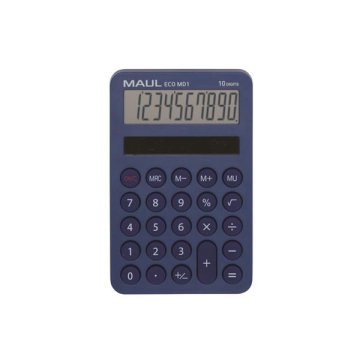 MAUL Žepni kalkulator ECO MD 1 - 10 številk, modri