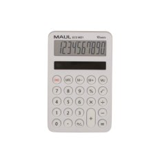 MAUL Žepni kalkulator ECO MD 1 - 10 števk, bele barve