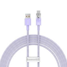 BASEUS BASEUS USB kabel A na tip C PD 100W Explorer CATS010505 2 vijoličen