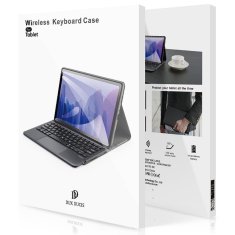 Dux Ducis DUX DUCIS etui DK zložljiv z osvetljeno brezžično tipkovnico za SAMSUNG Tab S10 Ultra/S9 Ultra/S8 Ultra črn