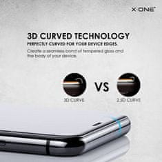 X-One X-ONE Full Cover Extra Strong matno kaljeno steklo - za iPhone 11 (full glue) črno