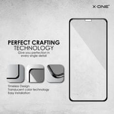 X-One X-ONE Full Cover Extra Strong matno kaljeno steklo - za iPhone 11 (full glue) črno