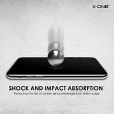 X-One X-ONE Full Cover Extra Strong matno kaljeno steklo - za iPhone 11 (full glue) črno