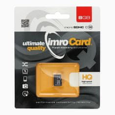 IMRO IMRO pomnilniška kartica microSD 8 GB 100 MB/s razred 10 UHS I
