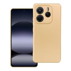 OEM METALLIC etui za XIAOMI Redmi NOTE 14 5G zlato