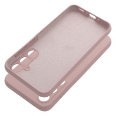 OEM Silikonski etui 2 mm za SAMSUNG A35 5G v pudrasto roza barvi