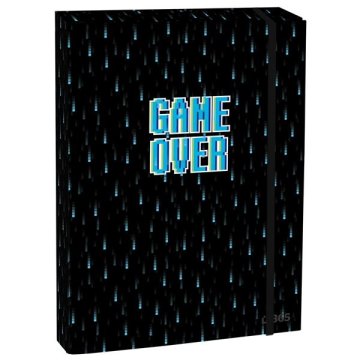 Škatla za zvezke A4, z zavihkom, Game Over