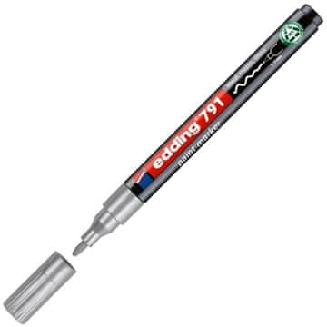 Lak za barvanje Edding 791 PCR, srebrn