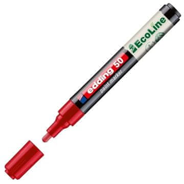Edding EcoLine 50 marker za lak, rdeč