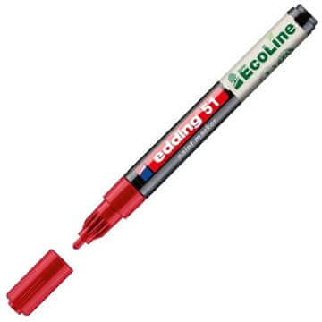 Edding EcoLine 51 marker za lak, rdeč