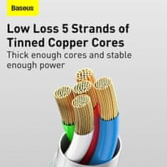 BASEUS BASEUS kabel tip C za Lightning PD 5A 20W Wisdom TZCATLZJ-02 2 kosi 1,5 m beli