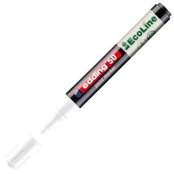 Edding EcoLine 50 marker za lak, bel