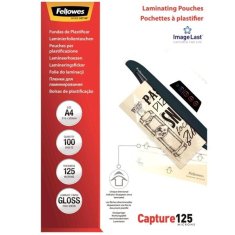 Fellowes Folija za laminiranje A4, 2x125 mikrometrov, 100 kosov