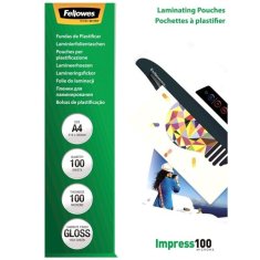 Fellowes Fellowesova folija za laminiranje A4, 2 x 100 mic, 100 kosov