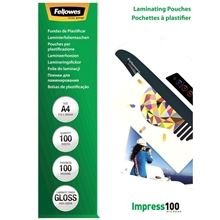 Fellowes Fellowesova folija za laminiranje A4, 2 x 100 mic, 100 kosov