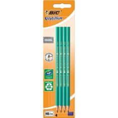 Bic Grafitni svinčnik Evolution, brez gume, 4 kosi