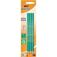 Bic Grafitni svinčnik Evolution, brez gume, 4 kosi