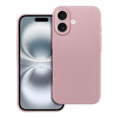 OEM METALLIC etui za IPHONE 16 roza