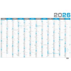 Stenski letni modri koledar 2026