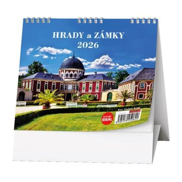 Namizni koledar 2026 Gradovi in palače