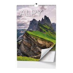 Stenski koledar 2026 Alpe